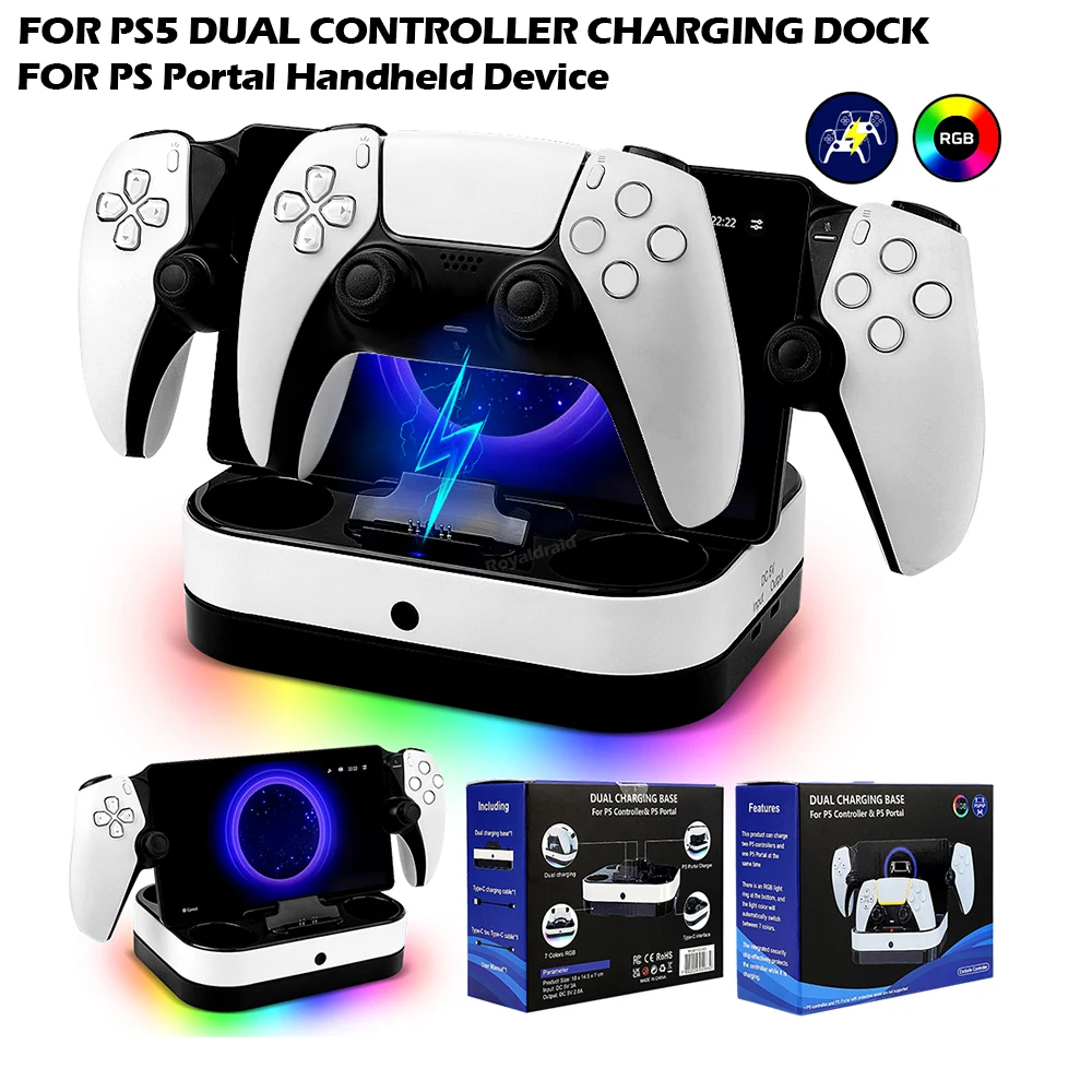 Controller Charging Dock - NEW For PS5 Controller Charger Stand