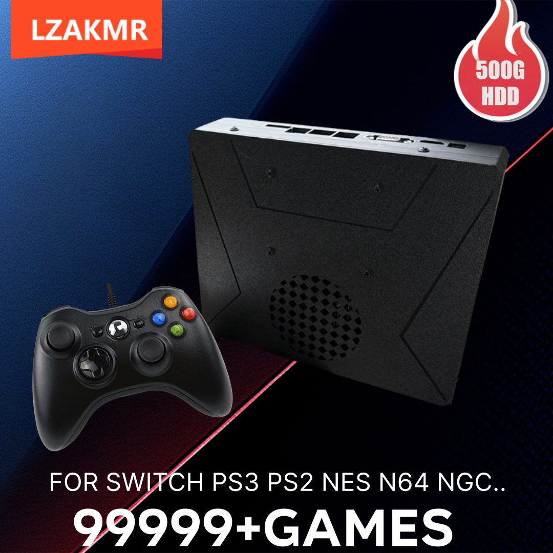 Gaming Console Emulator - LZAKMR S1 Retro Game Console Dual
