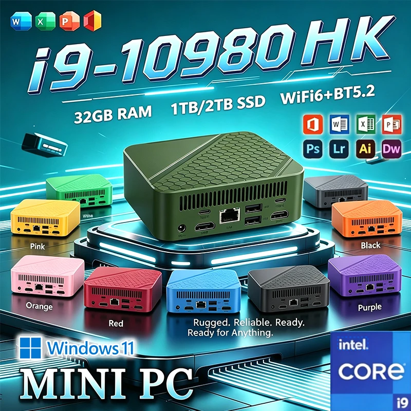 Gaming Console Mini - Mini PC gaming Intal Core i9