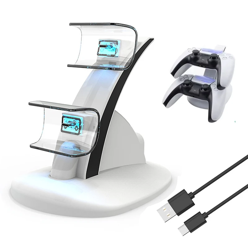 Controller Charging Dock - for Sony PS5 Dual Controller Fast