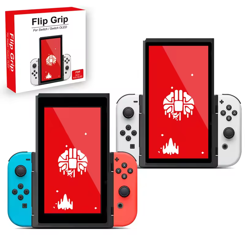 Nintendo Console Switch Oled - Portrait Vertical Bracket Grip Flip for