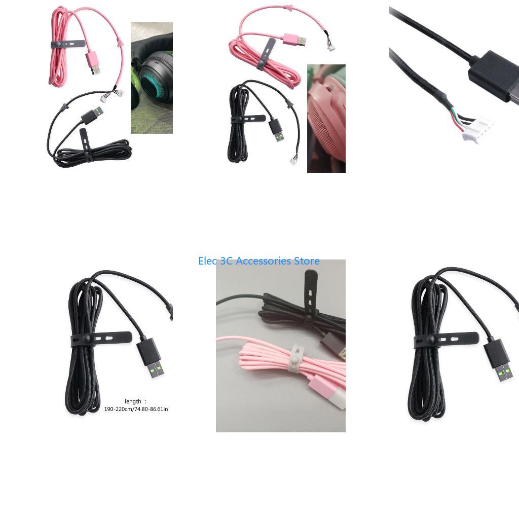 Gaming Headset Wired - Y51A USB Gaming Headset Cable Wire