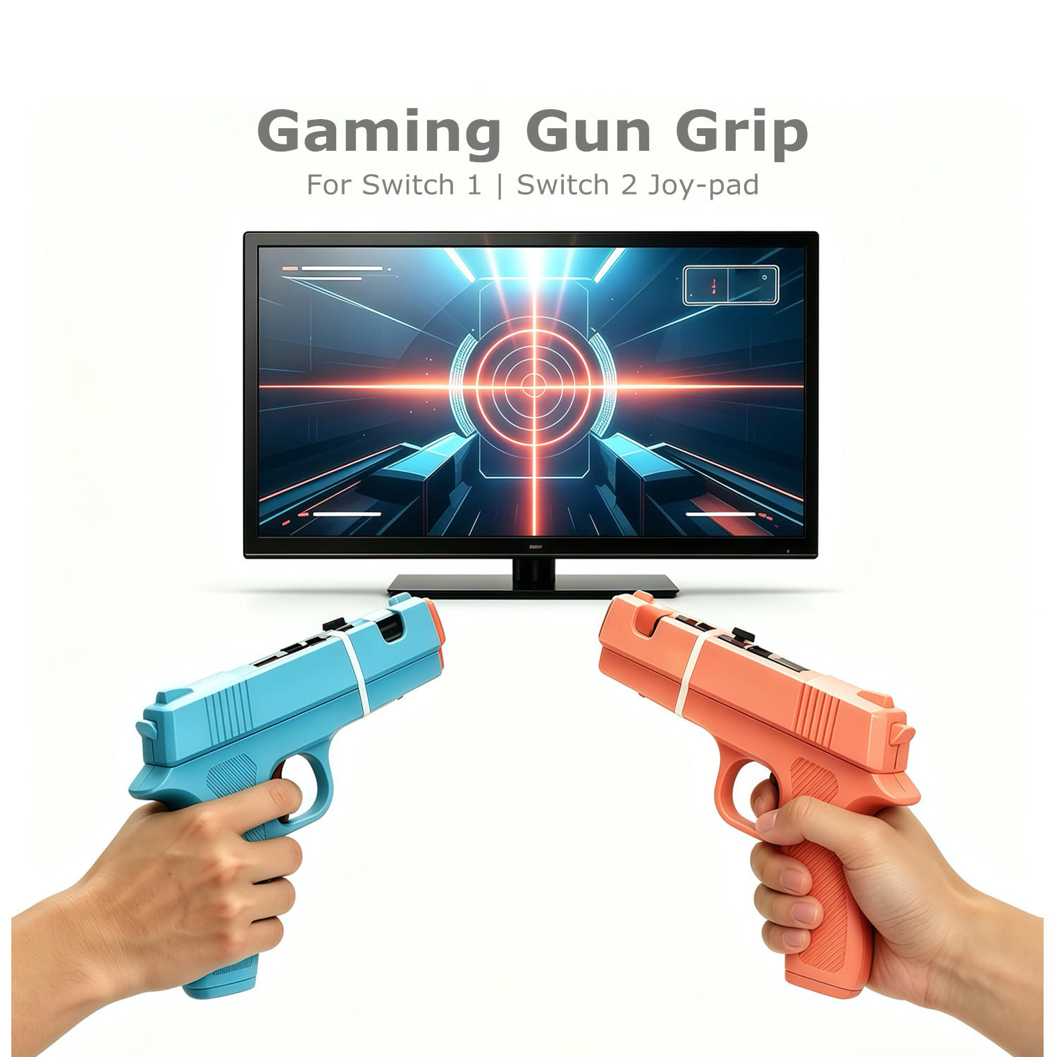 Nintendo Console Switch Oled - Shooting Game Gun Controller Grip for