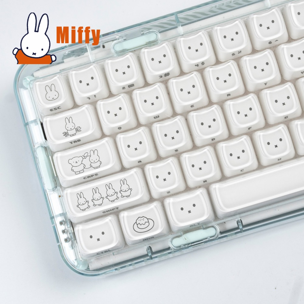 Kawaii Miffy Keycaps Cute Rabb - Thumb Grip Joystick ulasan dan harga