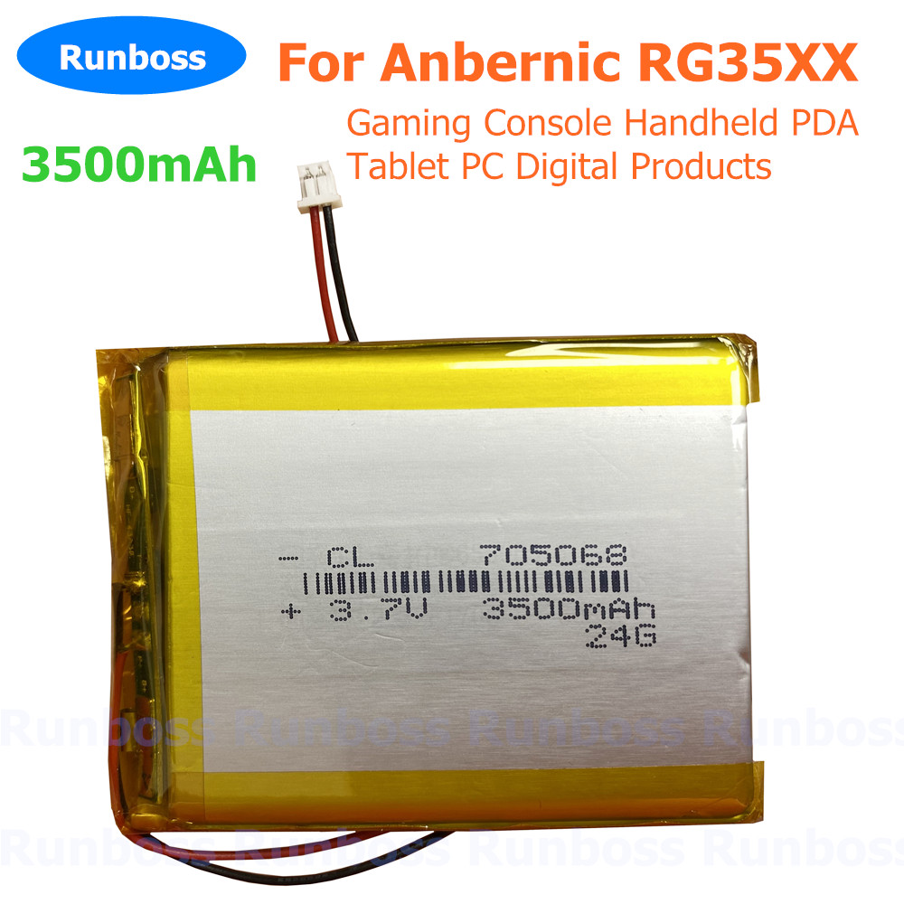 3.7V 3500mAh 705068 1.25mm Lit - Gaming Console Bluetooth ulasan dan harga