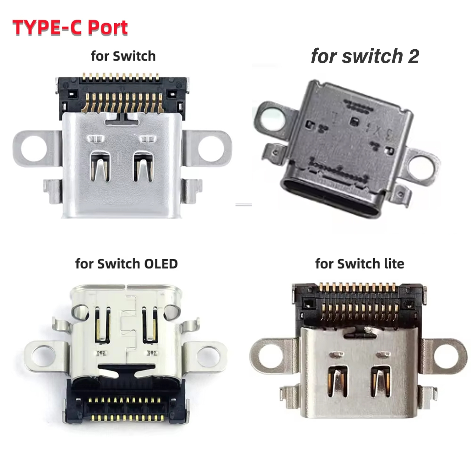 Replacement Type C Port Chargi - Nintendo Console Switch Oled ulasan dan harga