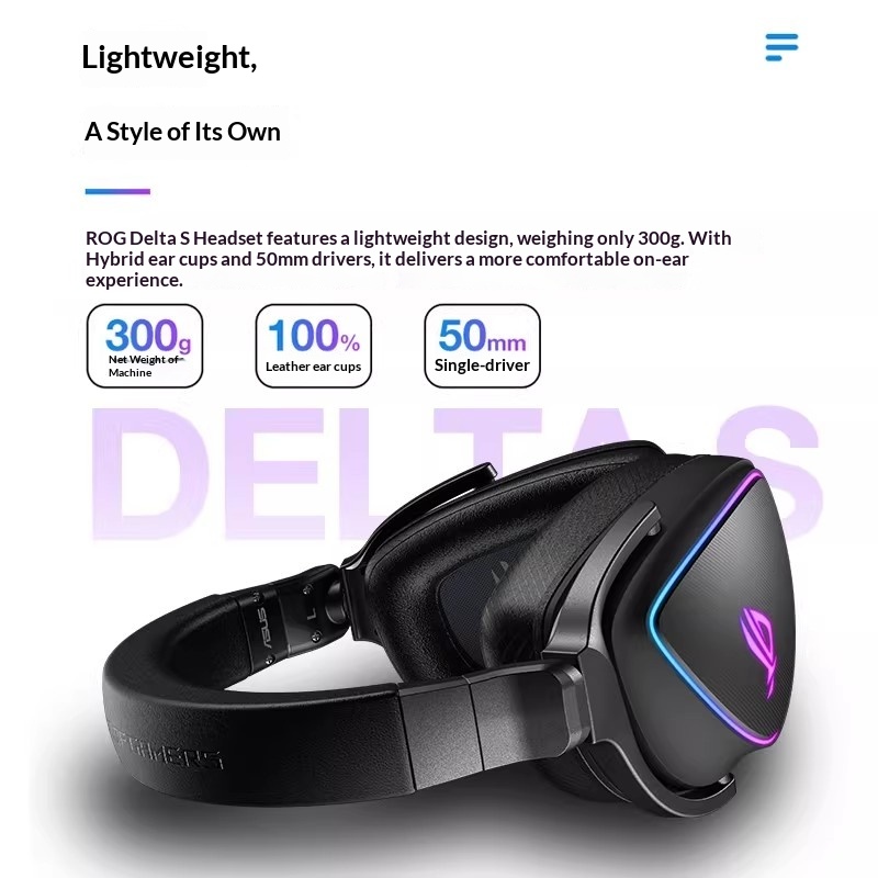 ROG Prism Lightweight Over-Ear - Gaming Headset Wired ulasan dan harga