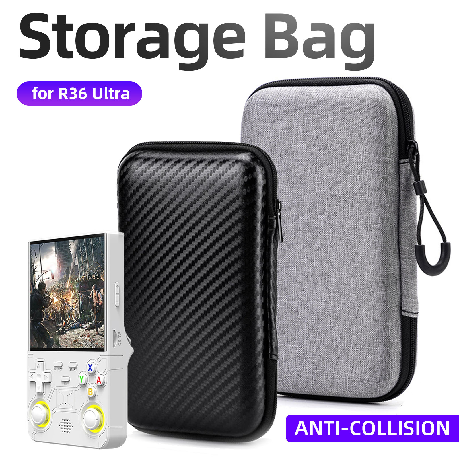 Storage Bag for R36 Ultra Hand - Gaming Console R36 Ultra ulasan dan harga