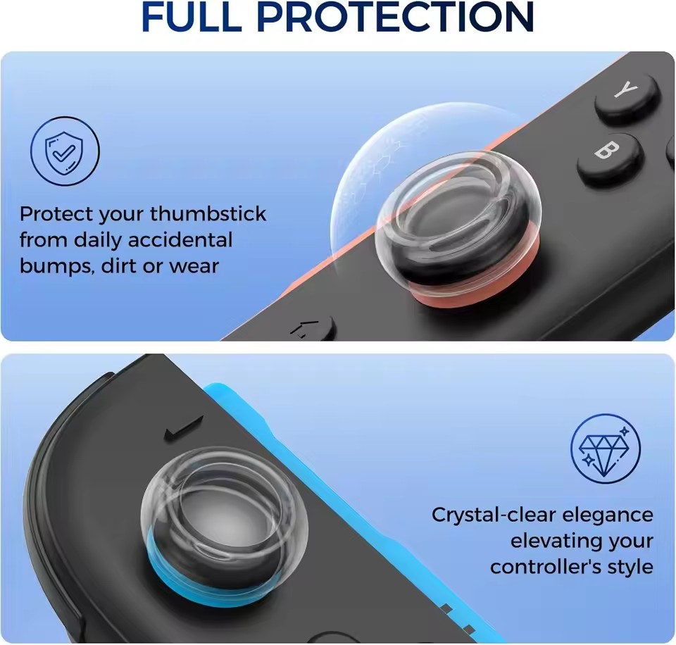 2PCS Upgrade Silicone Thumb Gr - Thumb Grip Joystick ulasan dan harga