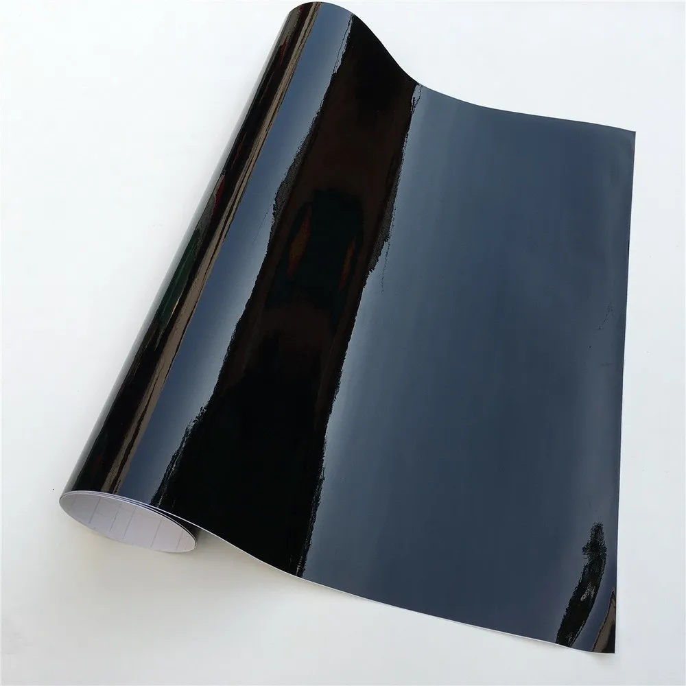 Ultra Glossy Black Vinyl Wrap  - Console Skin Wrap ulasan dan harga