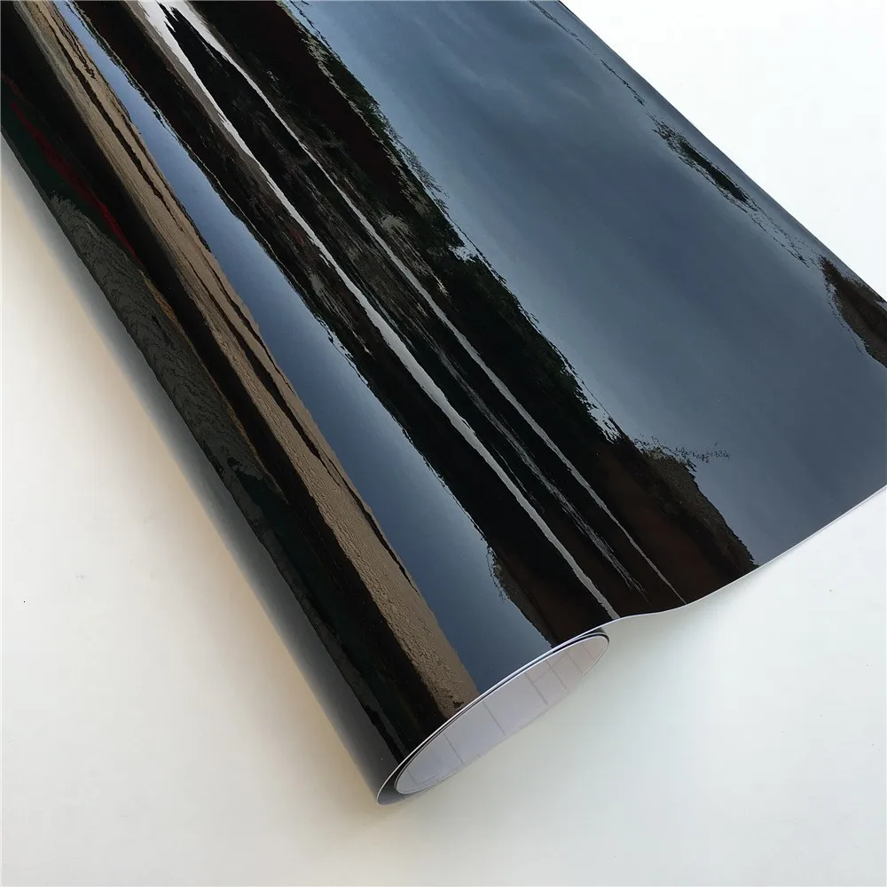 Ultra Glossy Black Vinyl Wrap  - Console Skin Wrap ulasan dan harga