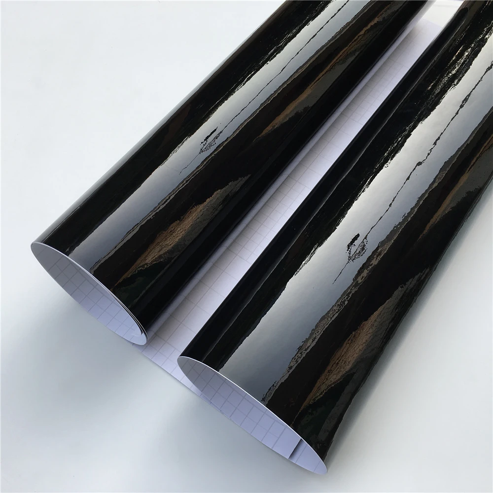 Ultra Glossy Black Vinyl Wrap  - Console Skin Wrap ulasan dan harga