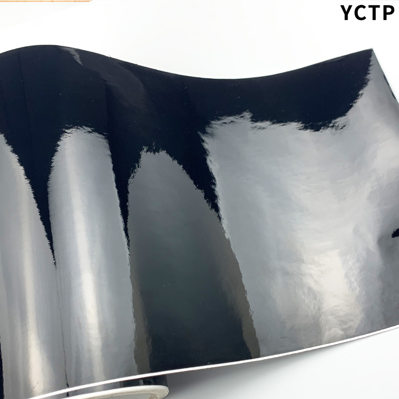Classical Glossy Black Vinyl W - Console Skin Wrap ulasan dan harga