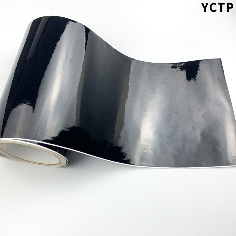 Classical Glossy Black Vinyl W - Console Skin Wrap ulasan dan harga