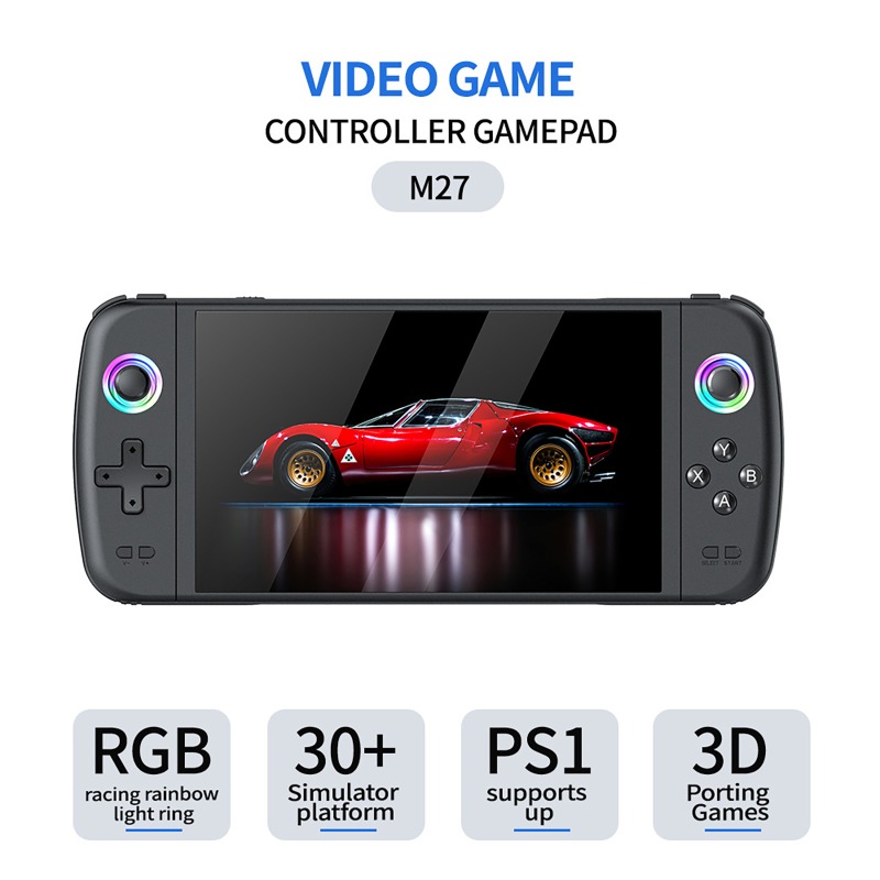 M27 Portable Pocket Retro Hand - Gaming Console Emulator ulasan dan harga