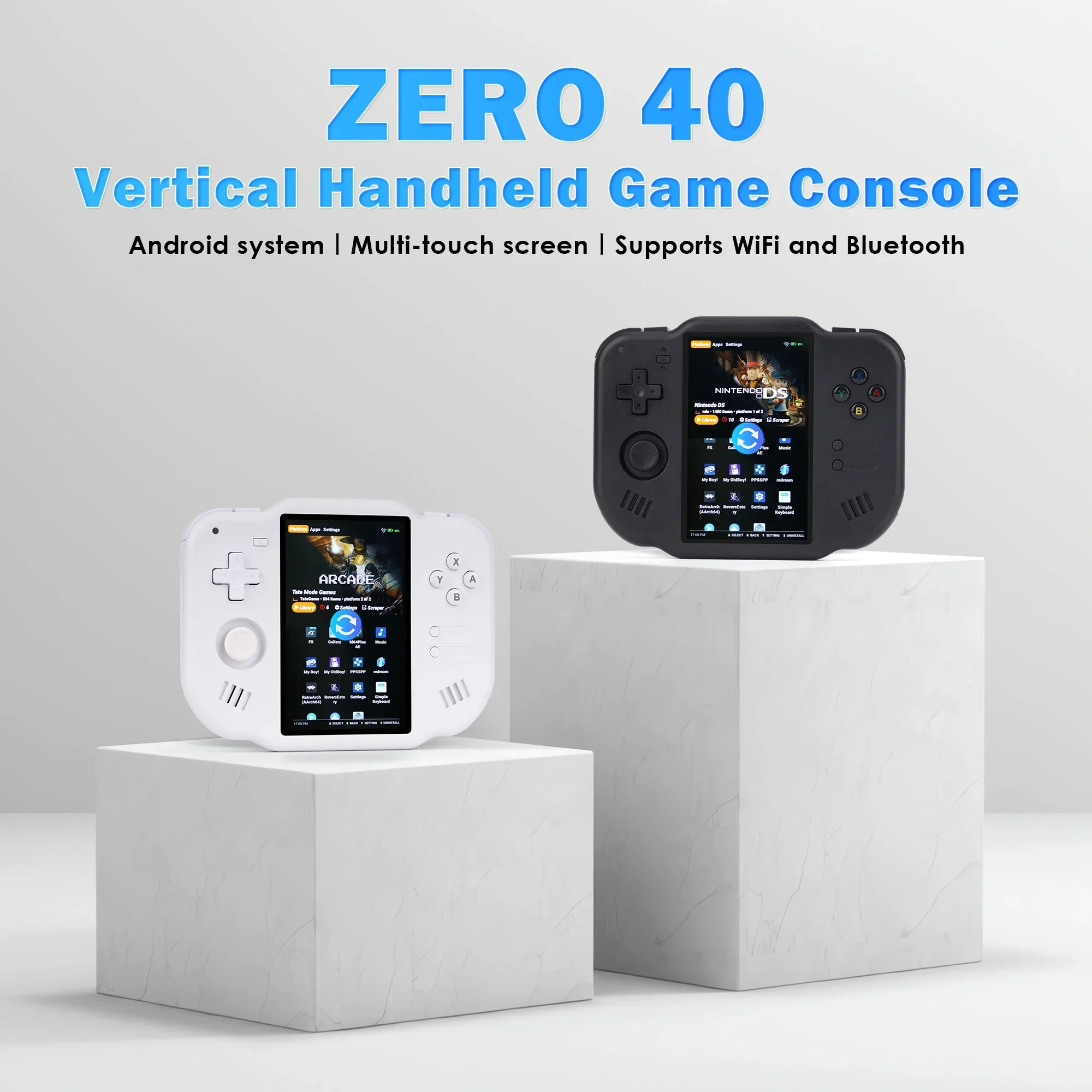 AMPOWN ZERO 40 Video Game Cons - Gaming Console Bluetooth ulasan dan harga