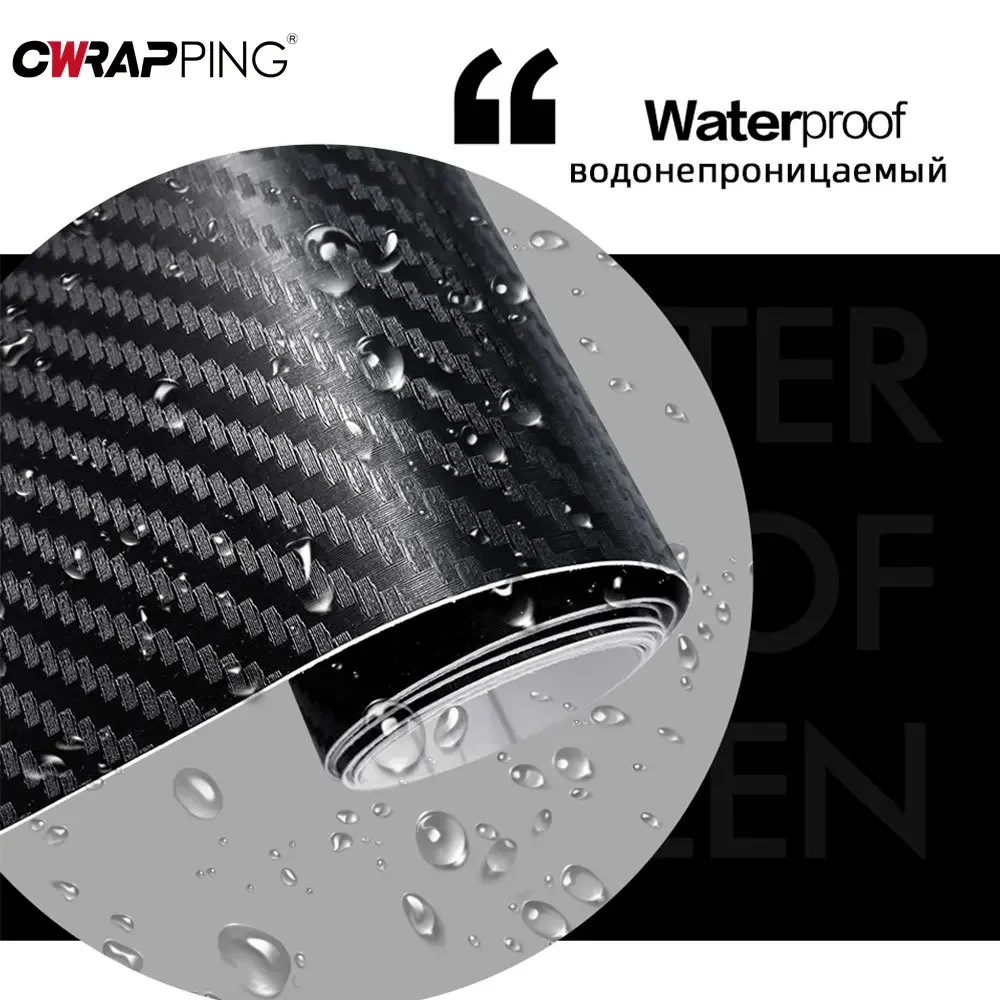 Carbon Fiber Car Vinyl Wrap Fi - Console Skin Wrap ulasan dan harga