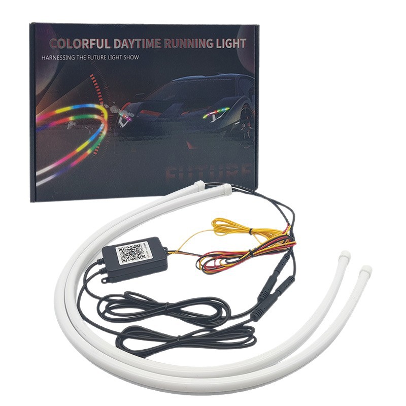 2PCS Car LED Strip Lights Flex - Led Gaming Light Strip ulasan dan harga