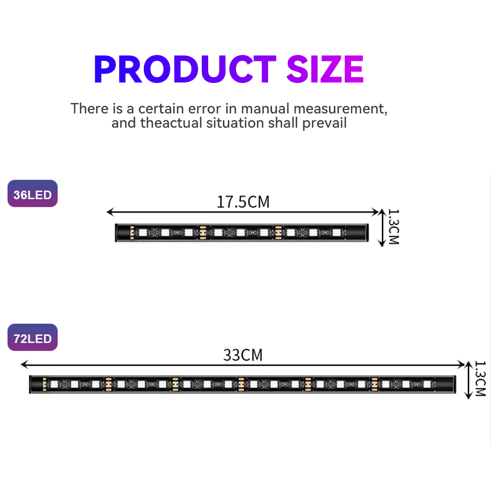 12V Car Motors Decor Lamp 4IN1 - Led Gaming Light Strip ulasan dan harga