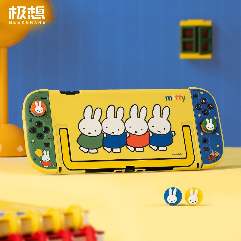 Cute Miffy Console Case for Ni - Nintendo Console Switch Oled ulasan dan harga
