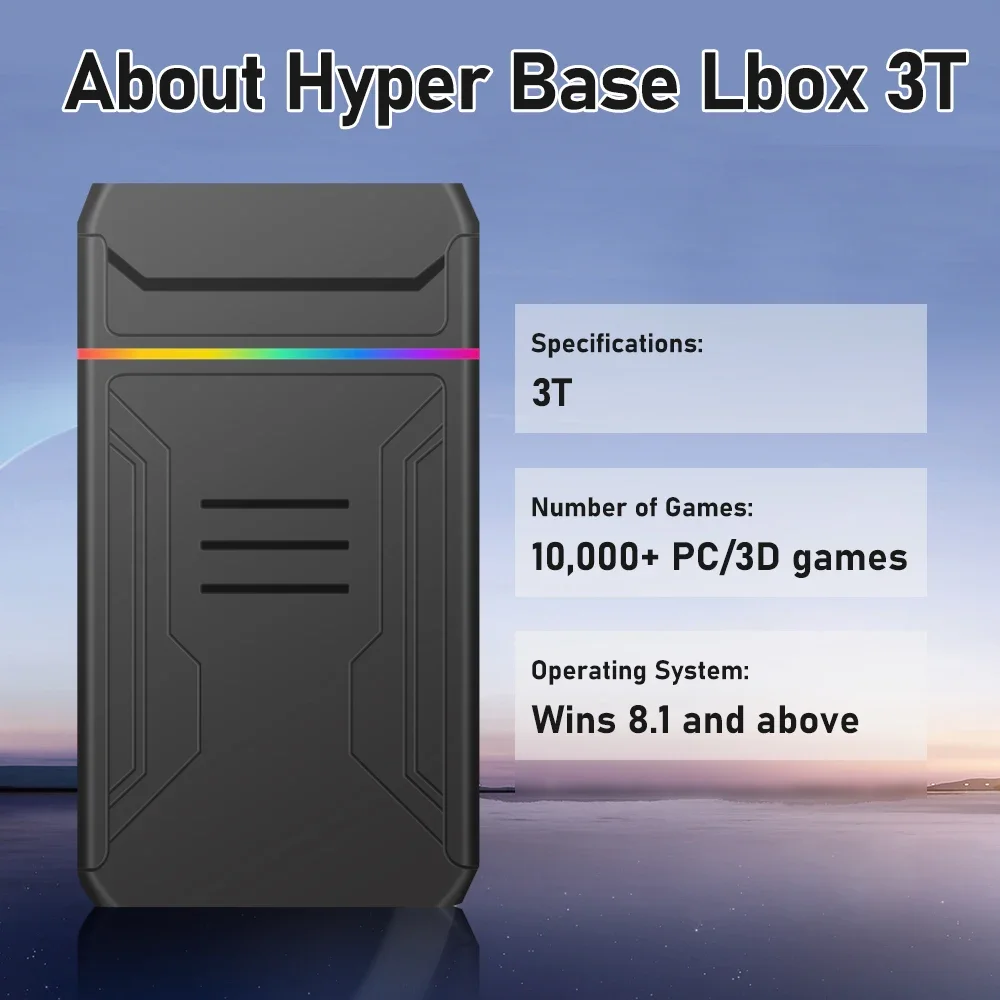 3TB Launchbox Portable Gaming  - Gaming Console Emulator ulasan dan harga