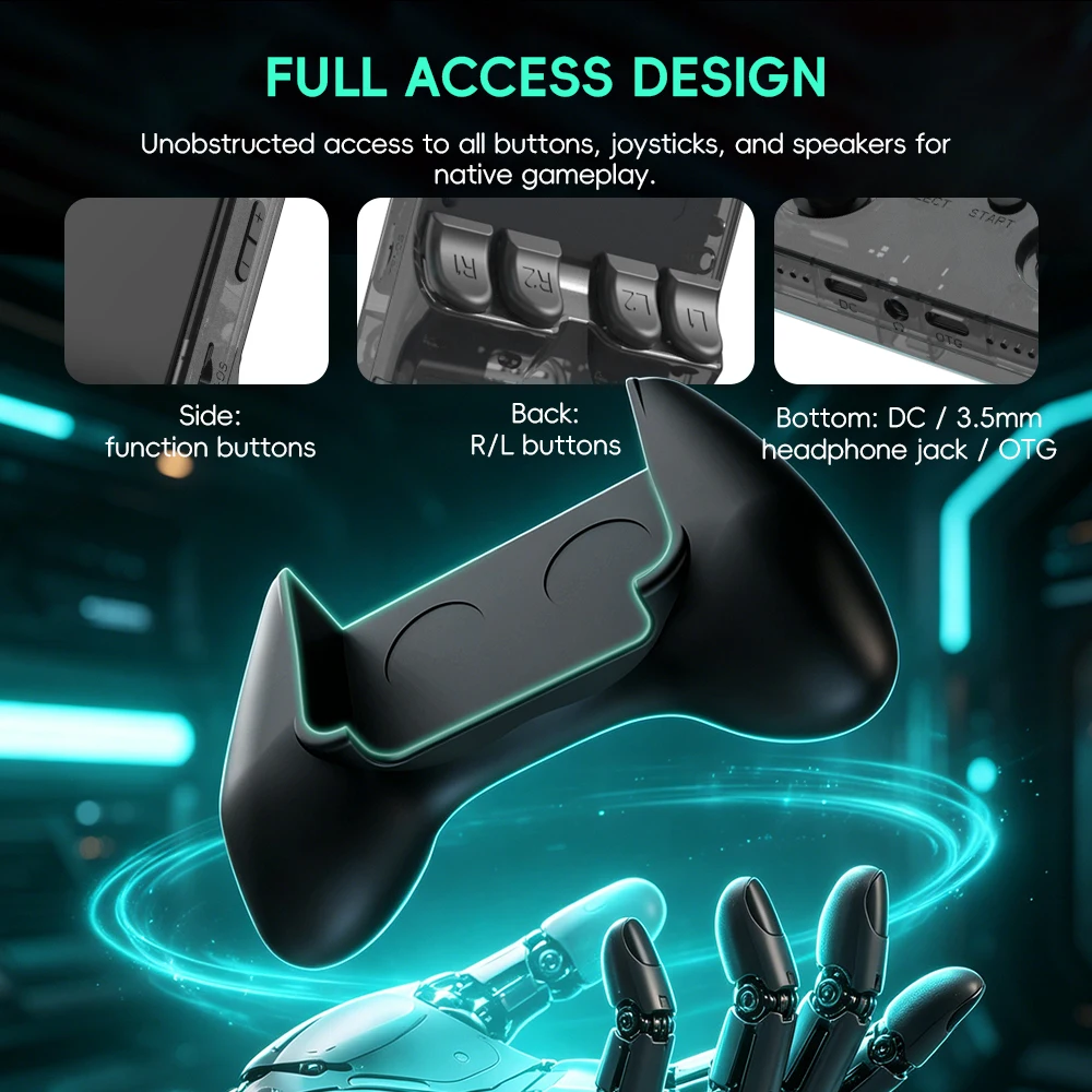 Data Frog R36S Game Grip Ergon - Gaming Console Deals ulasan dan harga