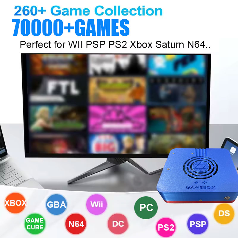 GD10 Dual System Retro Game Co - Gaming Console Emulator ulasan dan harga