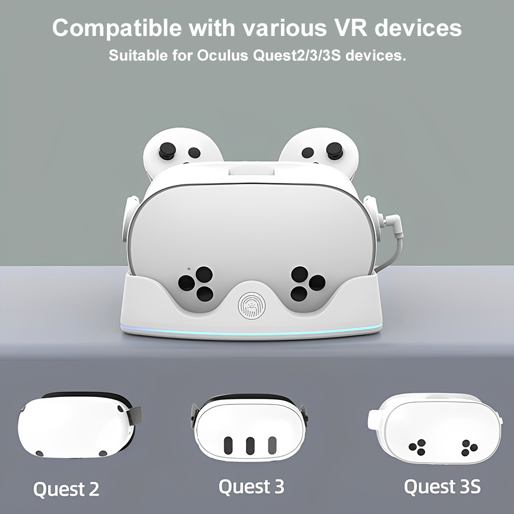 Charging Dock for Meta Quest 3 - Controller Charging Dock ulasan dan harga