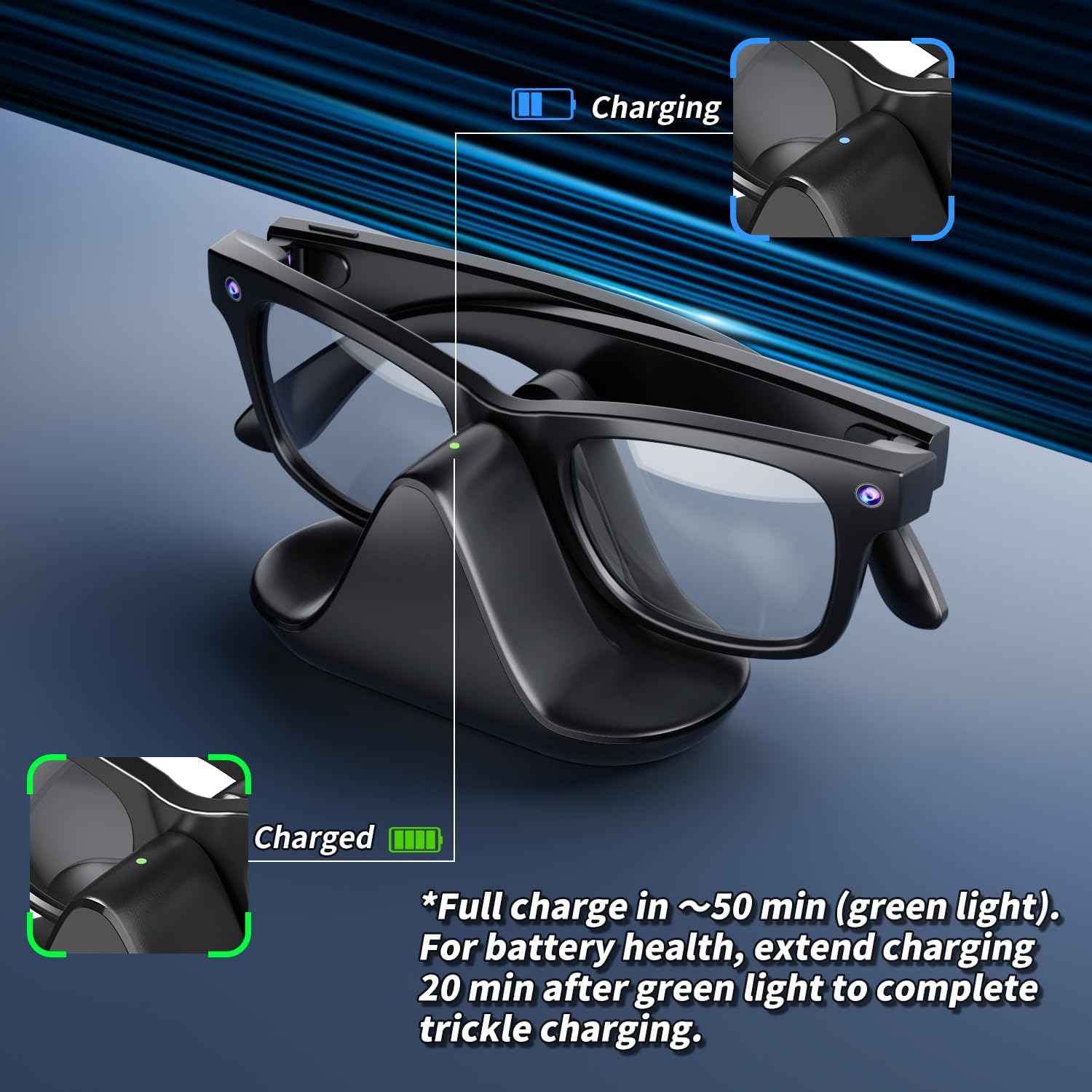 For Ray-Ban Meta Wayfarer/Head - Controller Charging Dock ulasan dan harga