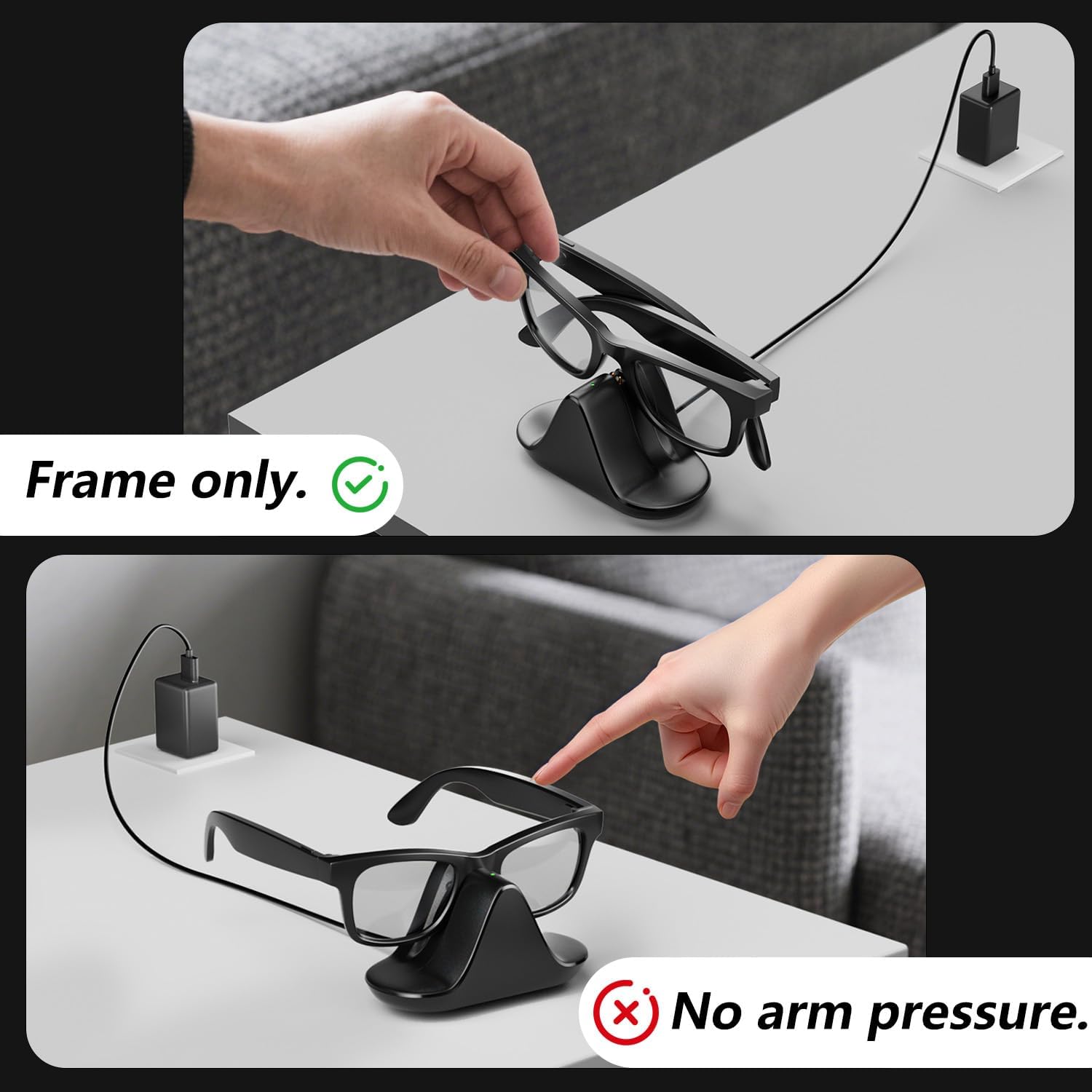 For Ray-Ban Meta Wayfarer/Head - Controller Charging Dock ulasan dan harga