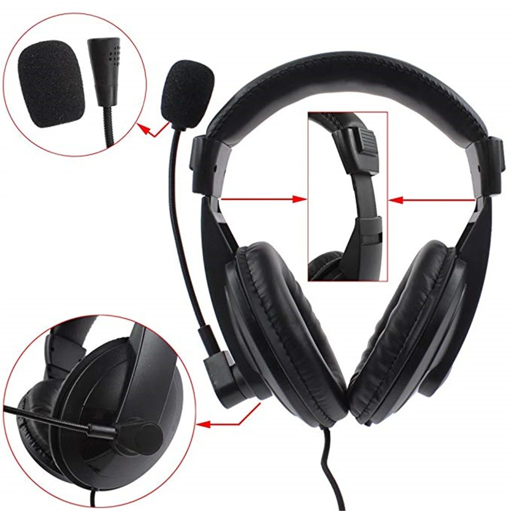Professional Noise Cancelling  - Gaming Headset Wired ulasan dan harga