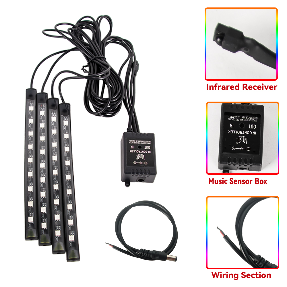 LED Motorcycle Car Atmosphere  - Led Gaming Light Strip ulasan dan harga