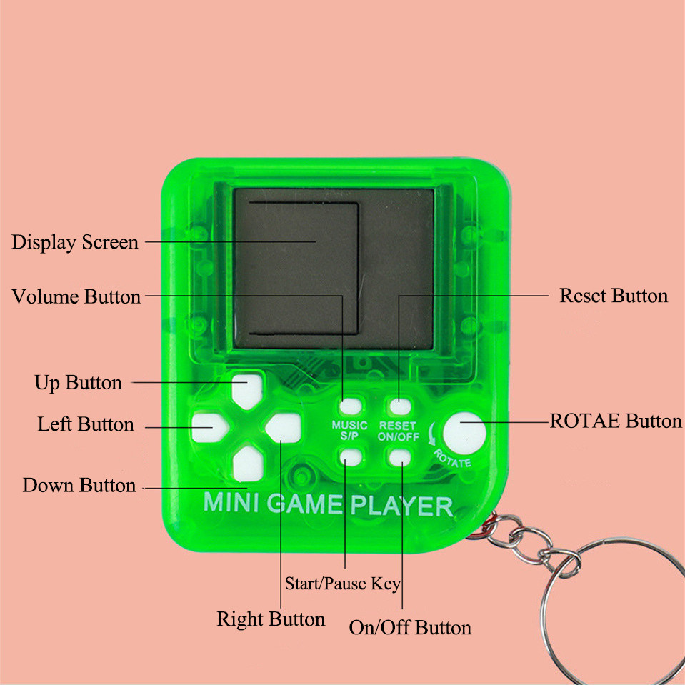 GAMINJA Retro Mini Handheld Ga - Gaming Console 5 Year Old ulasan dan harga
