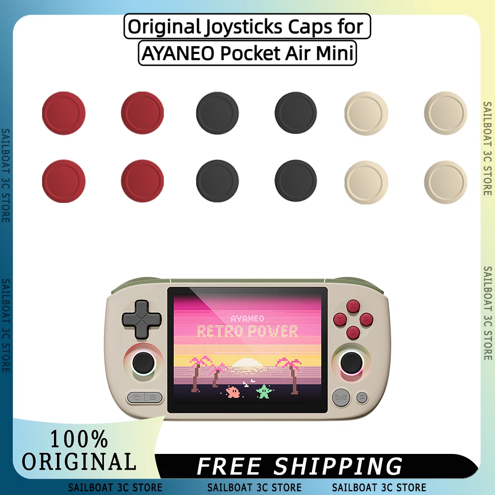 Original Joysticks Caps for AY - Gaming Console Mini ulasan dan harga