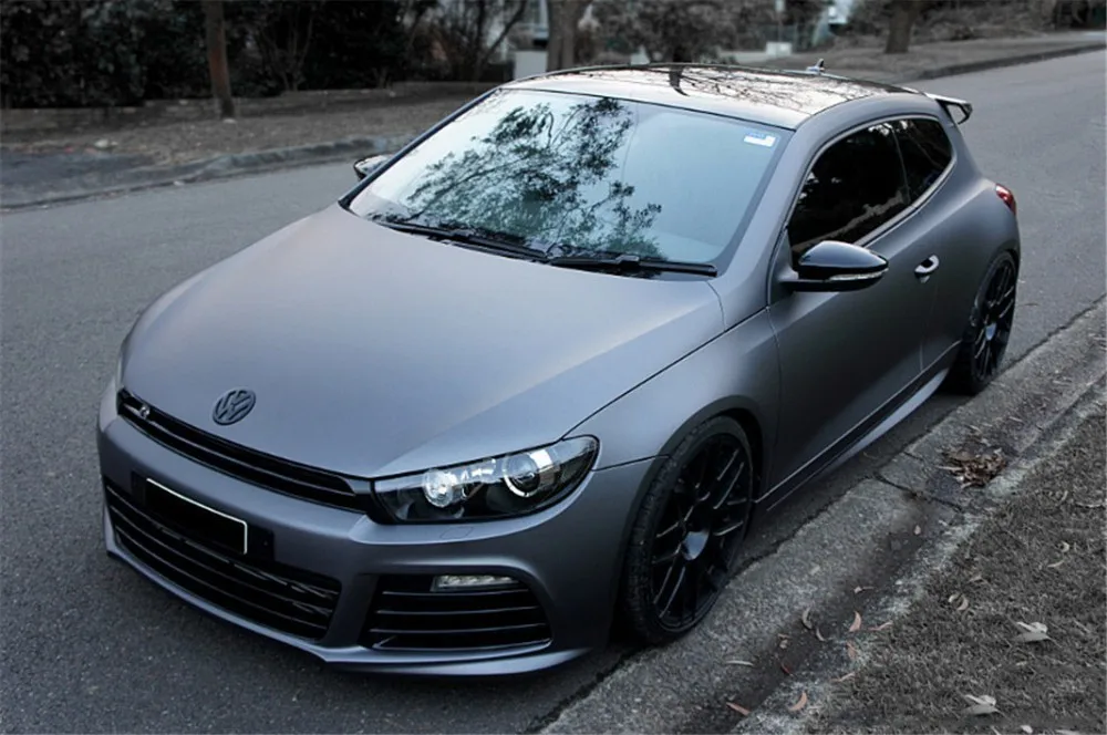 Matte Dark Grey Vinyl Film Car - Console Skin Wrap ulasan dan harga