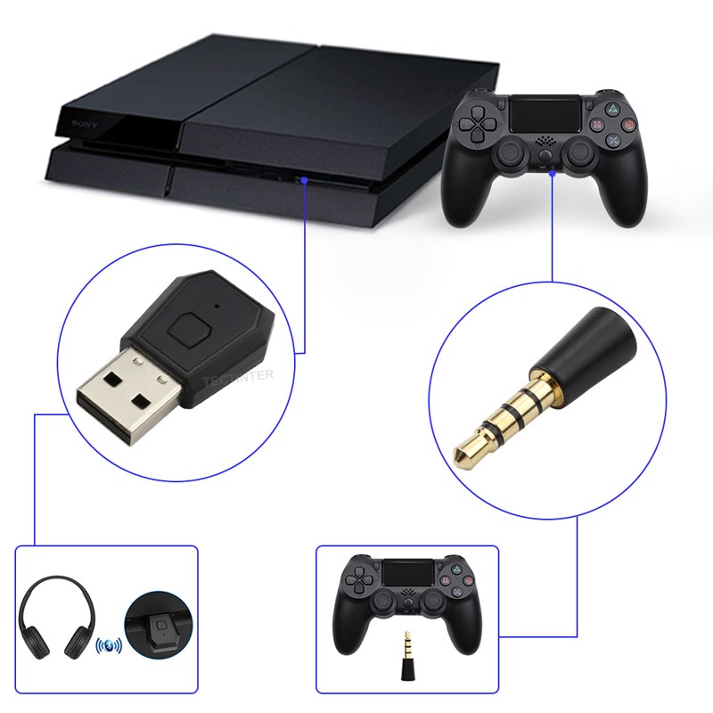 USB Wireless Adapter Receiver  - Gaming Console Bluetooth ulasan dan harga