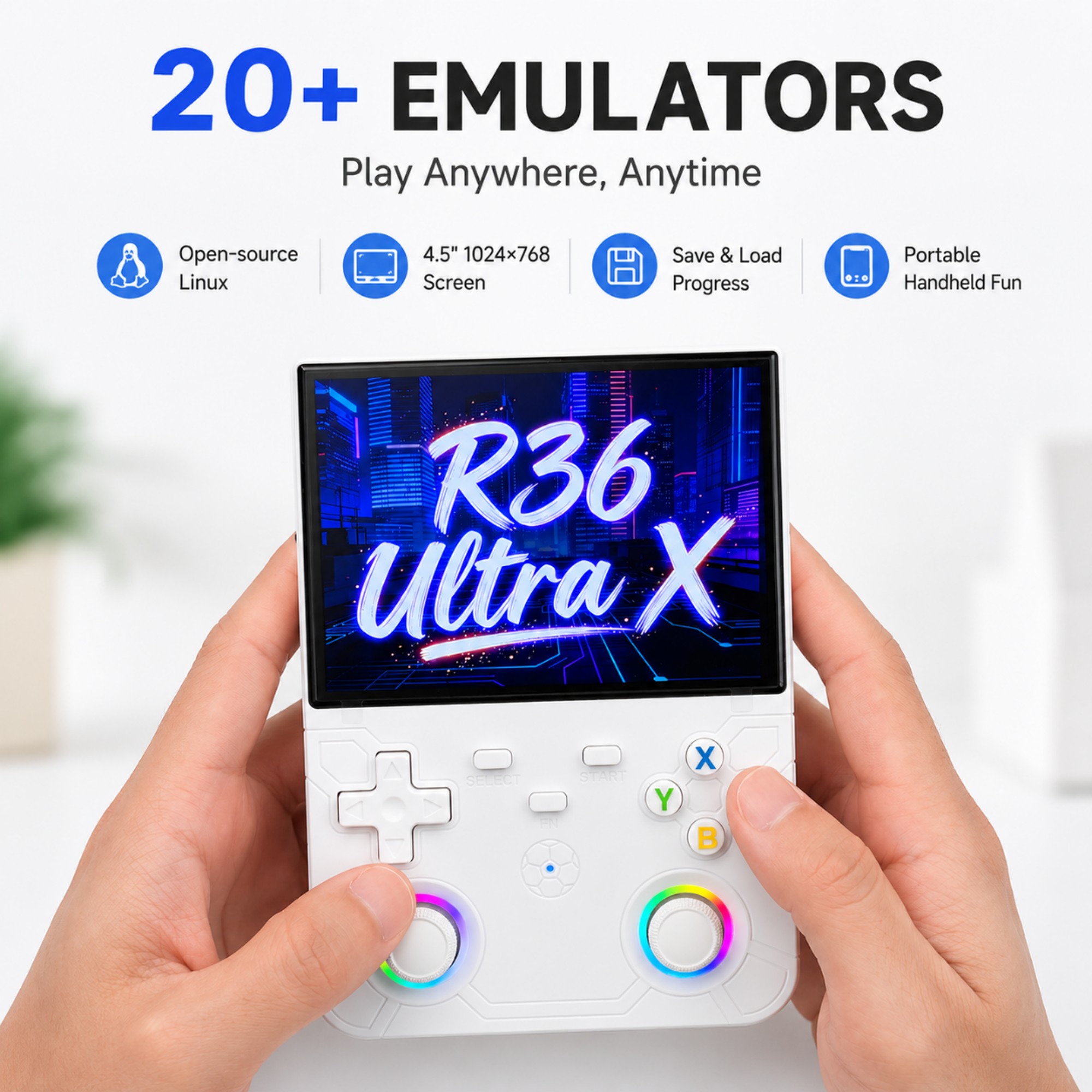 R36 Ultra X Portable Retro Gam - Gaming Console R36 Ultra ulasan dan harga