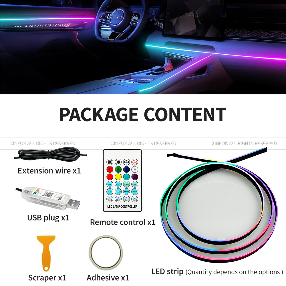 140cm USB Dreamcolor Acrylic I - Led Gaming Light Strip ulasan dan harga