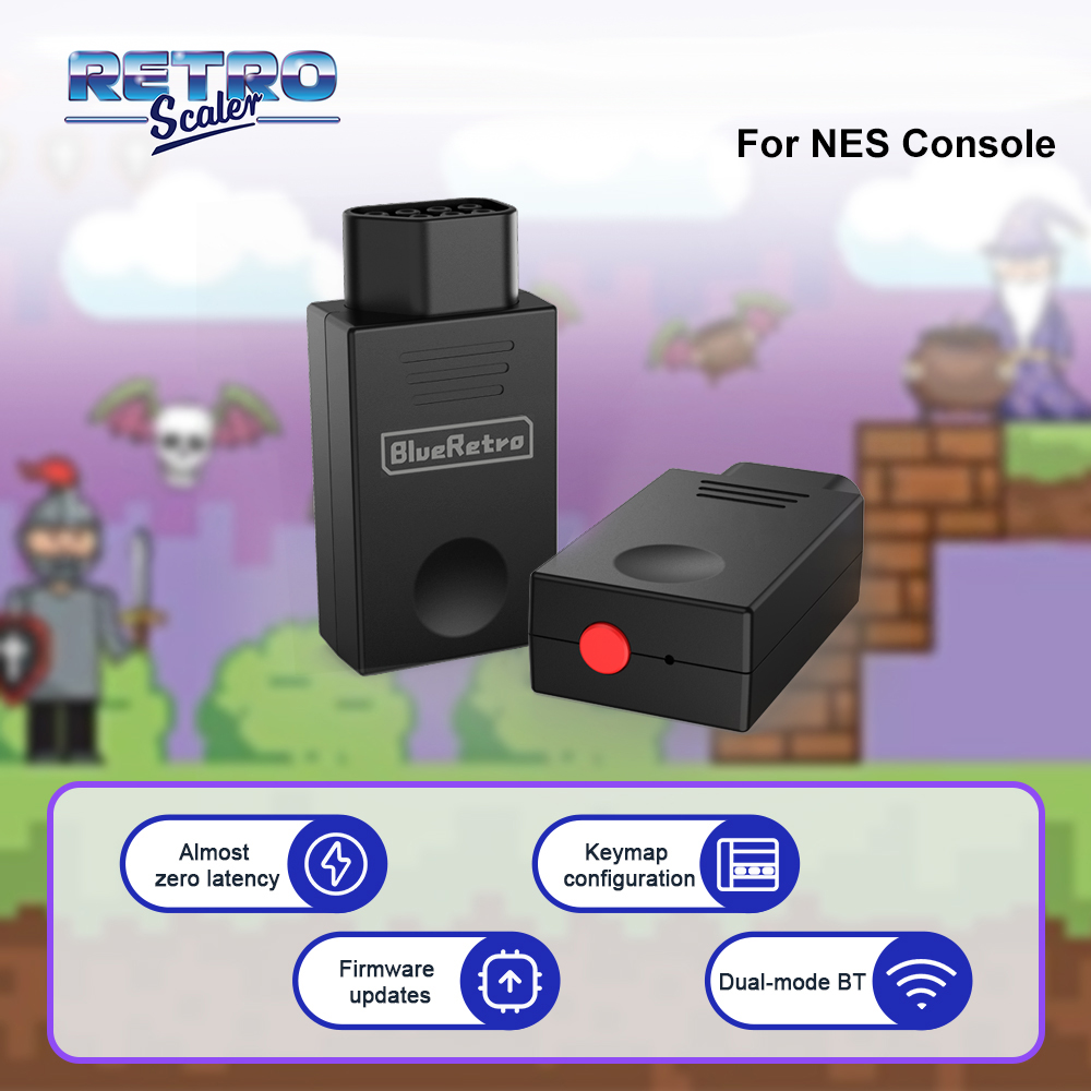 RetroScaler Blueretro Wireless - Gaming Console Station ulasan dan harga