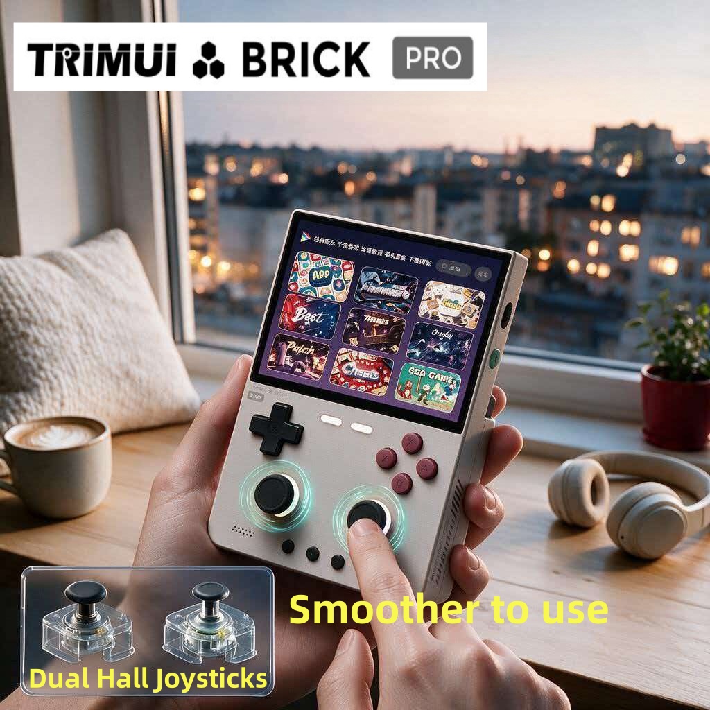 NEW TRIMUI BRICK PRO Handheld  - Gaming Console Bluetooth ulasan dan harga
