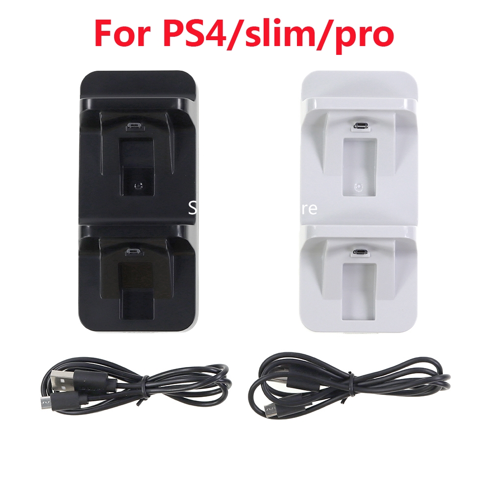 USB Dual Charge Dock for PS4 C - Controller Charging Dock ulasan dan harga