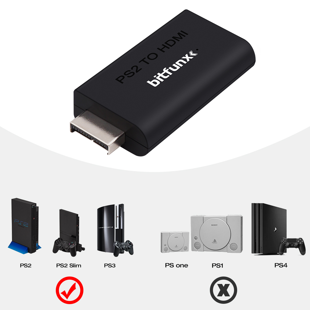 BitFunx PS2 YPBPR To HDMI™ Con - Gaming Console Station ulasan dan harga