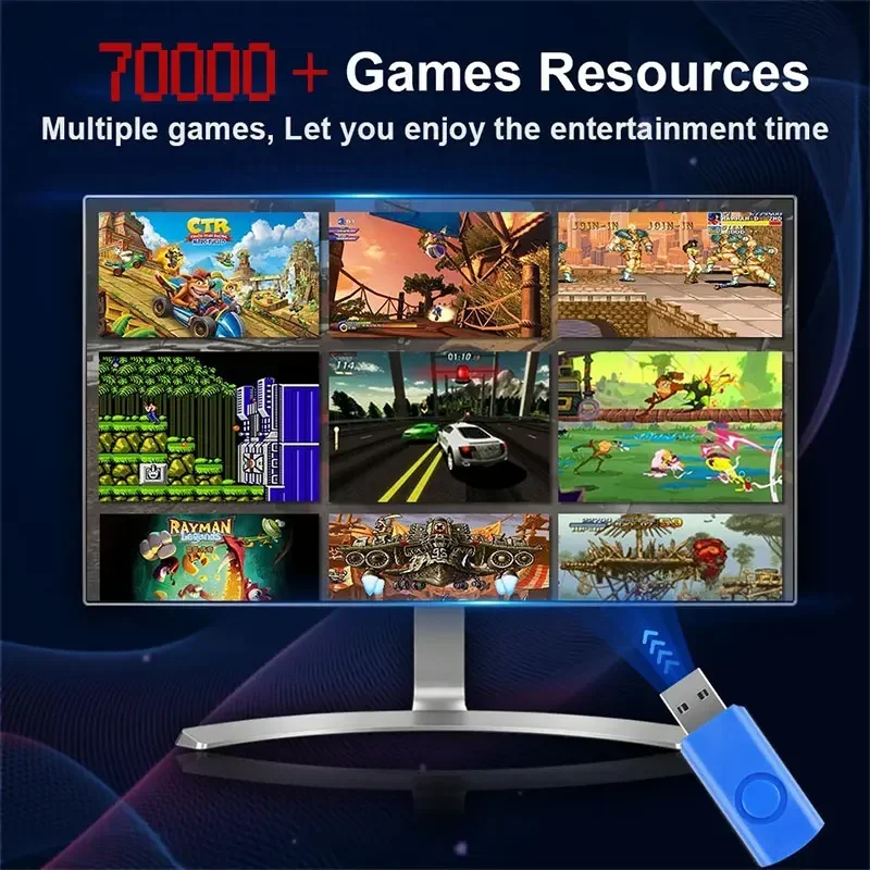 Retro Gaming Console 70000+ Ga - Gaming Console Emulator ulasan dan harga