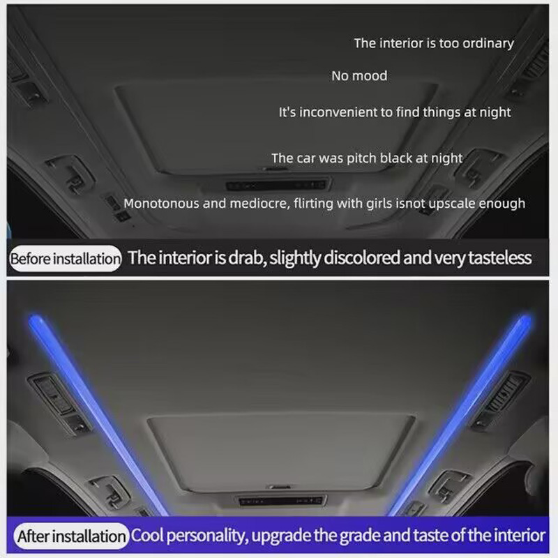 110/150cm Sunroof LED Strip Sy - Led Gaming Light Strip ulasan dan harga