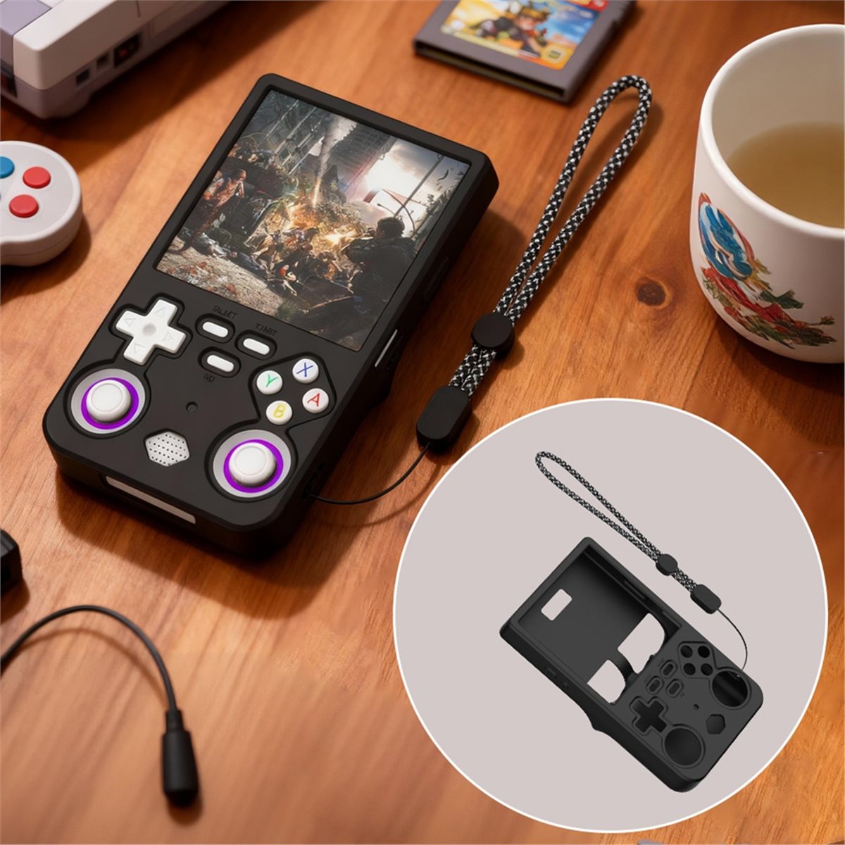 ^DT844~~Silicone Protective Ca - Gaming Console R36 Ultra ulasan dan harga