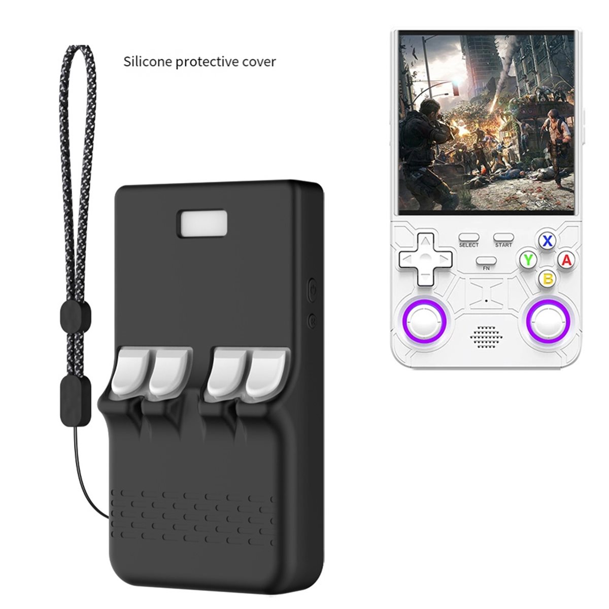 ^DT844~~Silicone Protective Ca - Gaming Console R36 Ultra ulasan dan harga