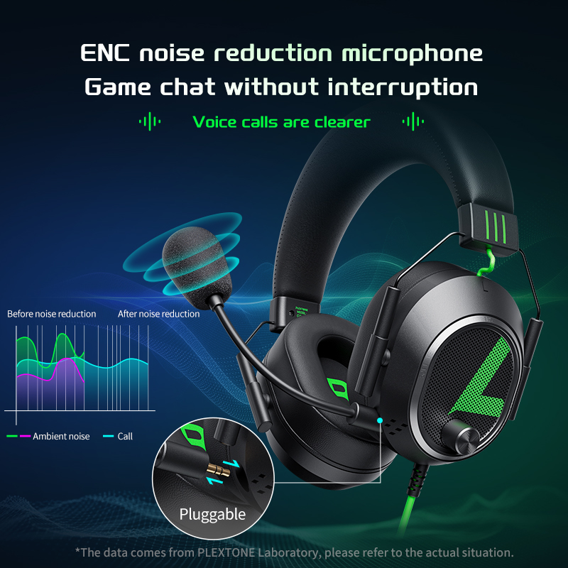 PLEXTONE G810 Hot Sale Compute - Gaming Headset Wired ulasan dan harga