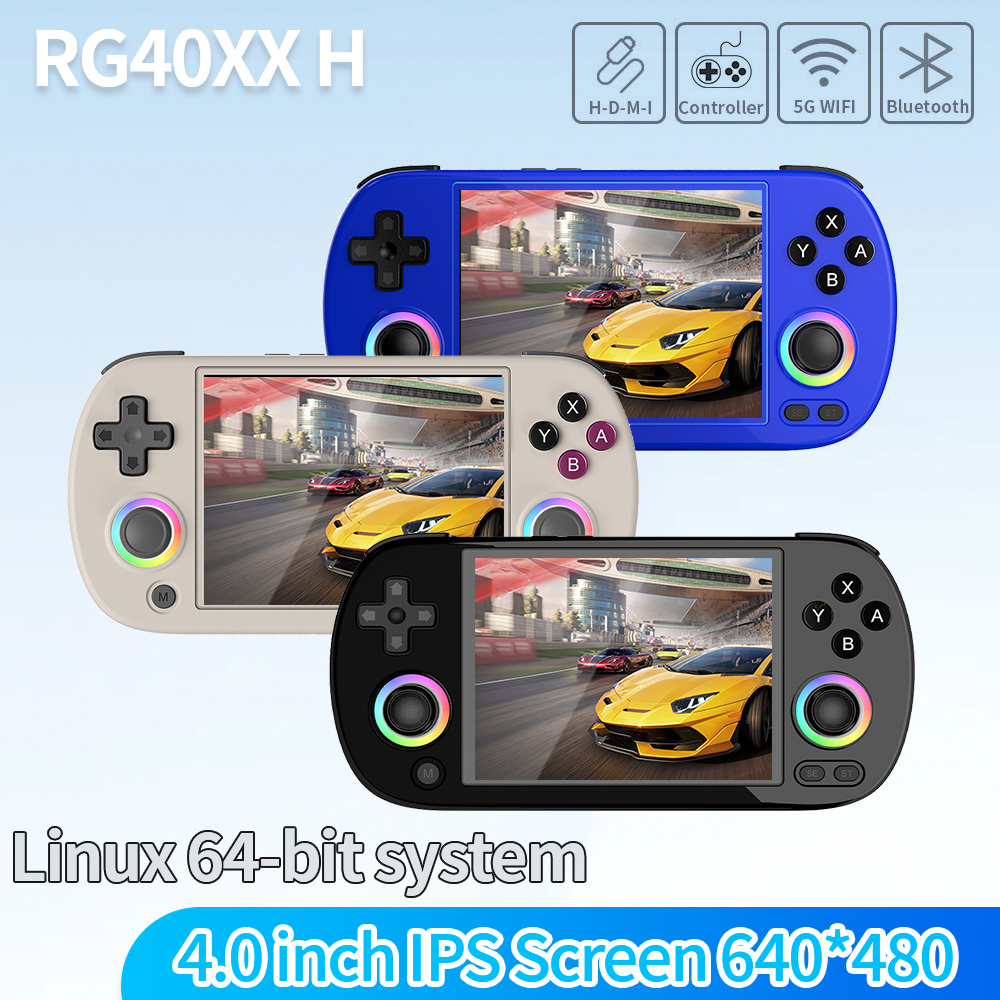 Anbernic RG40XXH 64-bit Linux  - Gaming Console Bluetooth ulasan dan harga