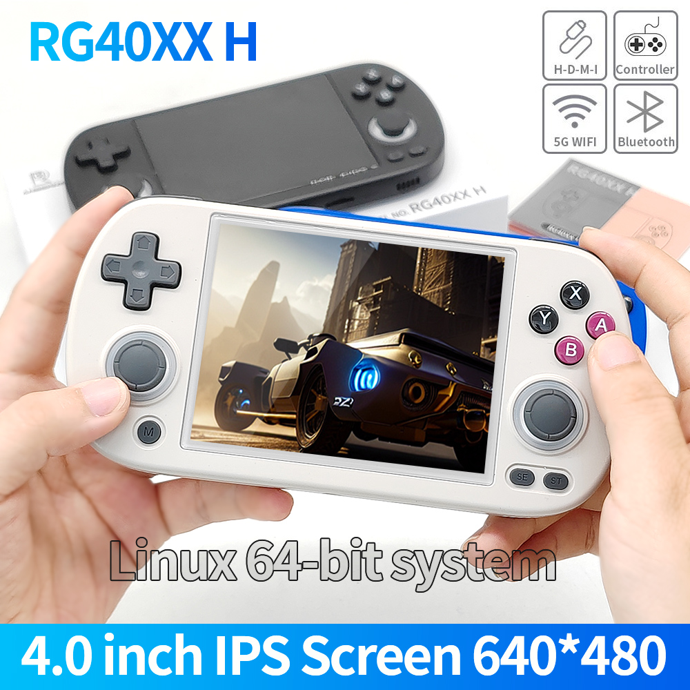 Anbernic RG40XXH 64-bit Linux  - Gaming Console Bluetooth ulasan dan harga