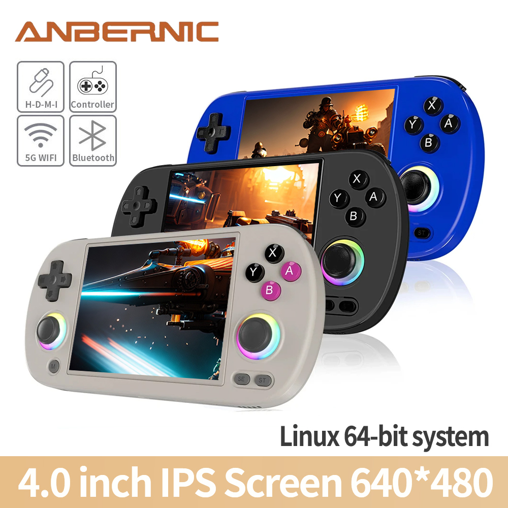 Anbernic RG40XXH 64-bit Linux  - Gaming Console Bluetooth ulasan dan harga